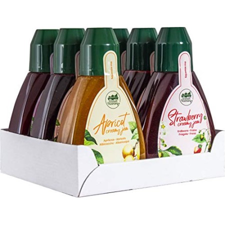 Danish Harmony, set di marmellate dai gusti assortiti, 6 bottiglie da 450 g