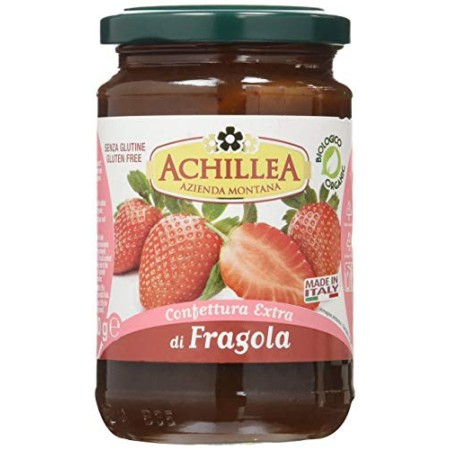 Achillea Confettura Extra di Fragola - 3 Confezioni da 310 g
