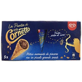 Algida la Punta di Cornetto - Confezione da 5 Pezzi x 16 g, Totale: 80 g