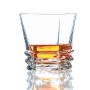 Hobart - Set di 2 bicchieri da whisky ultra trasparenti, 300 ml di Van Daemon per liquori, bourbon o scotch, in confezione regal