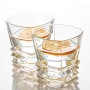 Hobart - Set di 2 bicchieri da whisky ultra trasparenti, 300 ml di Van Daemon per liquori, bourbon o scotch, in confezione regal
