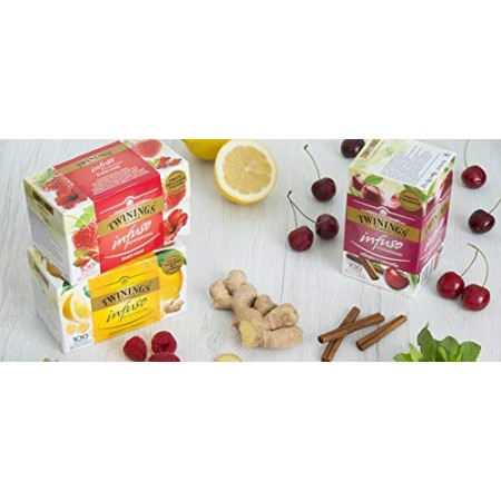 Twinings Infusi - Collection - Deliziosa Combinazione di Frutta ed Erbe che offre un’Esplosione di Gusto 100% Naturale e Senza