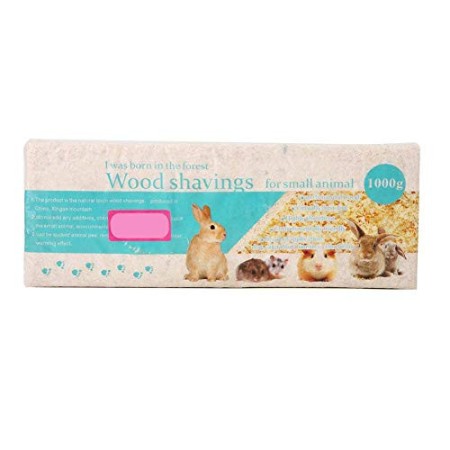 HEEPDD 1 kg Trucioli di Criceto, Vassoio di Carta da Parati in Legno Naturale Odore Control Grinding Chew Sawdust per Criceto si