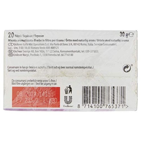 Lippton - Tisana Time To Relax 20 Filtri - 30 Gr