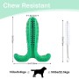 Fusoo Spazzolino per Cani, Giochi Interattivi per Cani in Gomma Naturale, Bastoncino per la Pulizia dei Denti, Regali per Cani, 