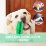 Fusoo Spazzolino per Cani, Giochi Interattivi per Cani in Gomma Naturale, Bastoncino per la Pulizia dei Denti, Regali per Cani, 