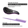 5 Pezzi Spazzola per Capelli Spazzola Districante Spazzola per Paddle Spazzola per Capelli Rotonda Coda Pettine per Capelli Bagn
