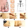 Kit di Strumenti per Pedicure Professionale 17 in 1, Piedi puliti Set di attrezzi per la pelle morta Kit per la cura dei piedi p