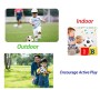 YIJIAOYUN Set di palloni Sportivi per Bambini (Basket, Football e Calcio) / Giochi Divertenti all'aperto