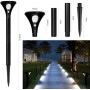 Luce Solare da Giardino, Faretti Solari da Giardino Sensore di Movimento Impermeabile, Illuminazione da Giardino Funzionare Fino