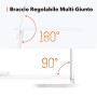 Lampada da Scrivania a LED TaoTronics, Lampada da Tavolo, Lampada per Ufficio Dimmerabile con Controllo Touch e 5 Modalità di I