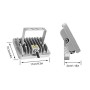 Faretto a LED per esterno Sararoom 10W Illuminazione a LED 900LM Faretto per lampada a LED 5000K-6500K Bianco freddo IP65 Farett