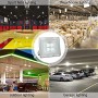 Faretto a LED per esterno Sararoom 10W Illuminazione a LED 900LM Faretto per lampada a LED 5000K-6500K Bianco freddo IP65 Farett