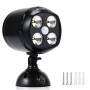 Faretto Led da Esterno con Sensore di Movimento, ZOTO 600lm Wireless Faro a Batteria Esterno, IP65 Impermeabile Luce di Sicurezz