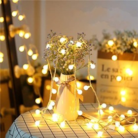 Catena Luminosa, Chenci® Luci Stringa 10m e Cavo Prolunga 3m Lampadina Illuminazione 100 LED Bulbo Lampade Ghirlanda Decorazion