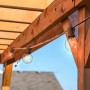 Chenci Catene Luminose, Illuminazione Luci Stringa Lampadina 25 G40 Bulbi 7,5m Filo Luce Decorazione Festa/Matrimonio/Giardino/C