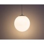Lampadario con sfera di vetro, Lampada a sospensione, Lampada interna singola per Camera da letto, Soggiorno, Corridoio, Ristora