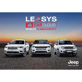 Abbonamento Noleggio Medio Termine Leasys CarCloud Adventure Cherokee, Compass e Renegade