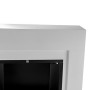 Camino Elettrico Denver con Cornice in Legno 1500 Watt Caminetto completo di Mobile