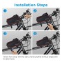 TURATA Bici Borse Bicicletta Telaio Anteriore Borsa Impermeabile Manubrio Ciclismo Top Tubo Pannier Portacellulare Adatto per te