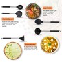 Utensili da Cucina, Uarter 14 Pezzi Accessori Cucina in Silicone, Resistente al Calore e Antiaderente Strumento di Cottura, Cucc