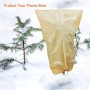 Kupton Copertura per Piante per la Protezione dal Gelo,Copertura Antigelo Caldo Rivestimento per Arbusti e Alberi Protegge Le tu