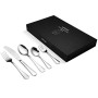 VPCOK Set Posate 30 PCS Set Posate 12 Persone Posate Acciaio Inox Posate Cucina Posate Bambini Posate da Campeggio Set di Posate