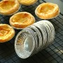 Hileyu 150 Pirottini in Alluminio USA e Getta Stampo per Crostate, Tortine, Muffin, Cupcake, Dolci, Perfetto per Matrimonio Fest