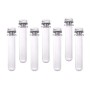 10 Pezzi Provette Di Plastica Con Tappi Provette Di Plastica Trasparente Provette Con Tappi Di Alluminio Plastica Provetta Multi
