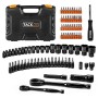 TACKLIFE,Chiave a bussola,Passare Attraverso,Set di Chiavi multifunzione,88 PCS,CR-V,Con vari accessori di design aperto, chiave