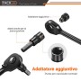 TACKLIFE,Chiave a bussola,Passare Attraverso,Set di Chiavi multifunzione,88 PCS,CR-V,Con vari accessori di design aperto, chiave