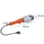 Poly Pool PP0049 Lampada Portatile da Lavoro per uso in Garage, Cantina, Officina, Cantiere con interruttore e 5 m di Cavo