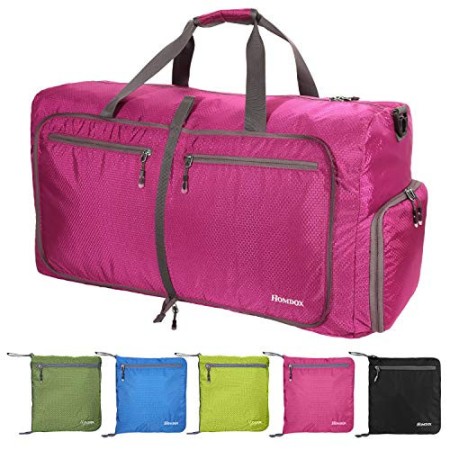 Pujuas Borsa da Viaggio, 85L Leggero Bagaglio da Viaggio Pieghevole, Duffel Bag Bagaglio a Mano, Duffel Bags Weekender, Borsa Sp