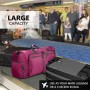 Pujuas Borsa da Viaggio, 85L Leggero Bagaglio da Viaggio Pieghevole, Duffel Bag Bagaglio a Mano, Duffel Bags Weekender, Borsa Sp