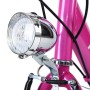 Ridgeyard 20 Pollici Bicicletta da Bambina Bici Ragazzi Ragazze per 12-16 Anni Children Bike (Rosa + Bianco)