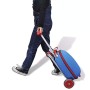 SOULONG Monopattino con Zaino, Monopattino 3 Ruote Scooter Pieghevole per Bambini, Monopattino Scooter con Borsa per Bambini, Al