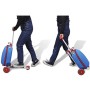 SOULONG Monopattino con Zaino, Monopattino 3 Ruote Scooter Pieghevole per Bambini, Monopattino Scooter con Borsa per Bambini, Al