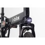 i-Bike I- Fold 20, Bicicletta Ripiegabile Elettrica con Pedalata Assistita Uomo, Ruote da 20”, Nero