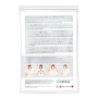 Relaxsan - SET 3 [bianco] Fasce viso bocca naso lavabili riutilizzabili assorbenti tessuto batteriostatico