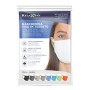Relaxsan - SET 3 [bianco] Fasce viso bocca naso lavabili riutilizzabili assorbenti tessuto batteriostatico