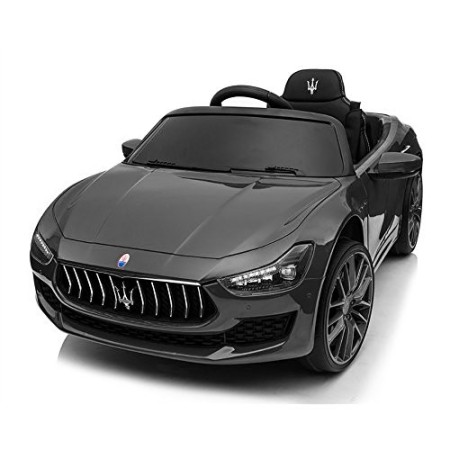 Maserati Macchina Elettrica per Bambini 12V Ghibli Nera