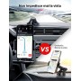 Mpow Porta Cellulare Auto, Supporto per Telefono per Auto Parabrezza del cruscotto 360 Gradi di Rotazione con Braccio Lungo Supp