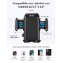 Mpow Porta Cellulare Auto, Supporto per Telefono per Auto Parabrezza del cruscotto 360 Gradi di Rotazione con Braccio Lungo Supp