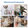 MENNYO Spazzola per Cani Gatti, Toelettatura Professionale per Pelo Lungo/Corto, Accessori Gatto Cane Autopulente - Elimina Il 9