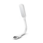 Winnes - Mini lampada USB flessibile a LED, non necessita di batterie, per esterni, a risparmio energetico, compatibile con note