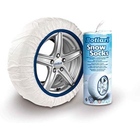Bottari 68042: Calze da neve per auto, Taglia 71, Prodotto compatibile con tutti gli pneumatici estivi, 4 stagioni o invernali