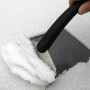 Winomo Mini raschietto per auto per rimuovere ghiaccio e neve (nero)