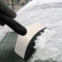 Winomo Mini raschietto per auto per rimuovere ghiaccio e neve (nero)