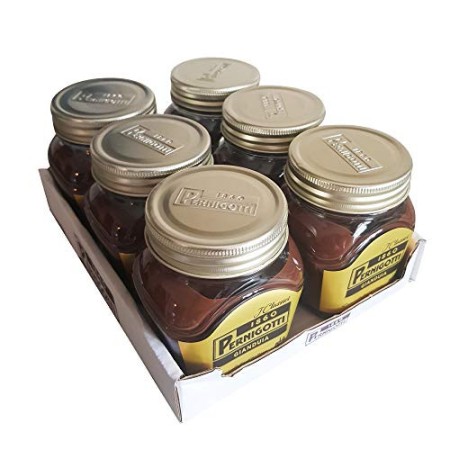 Pernigotti, Crema Gianduia, Crema Spalmabile con il 29% di Nocciole e Cacao Magro, Senza Olio di Palma, Senza Glutine, 6 Pezzi x