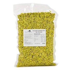 SCIARA - Granella di Pistacchio busta 1 kg - Un prodotto semplice e genuino realizzato con soli pistacchi selezionati - ottima p